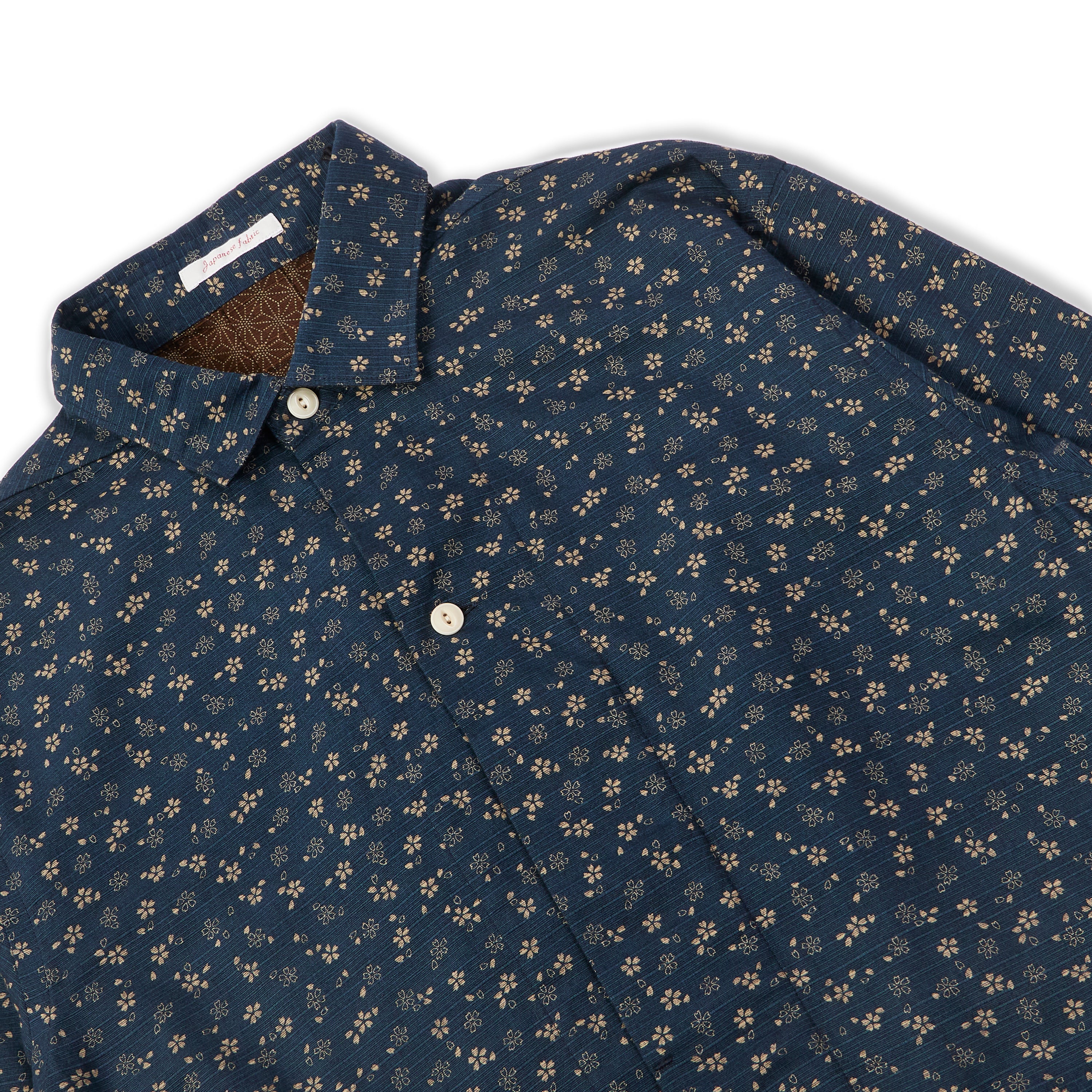  Mens Double Print Navy Shirt