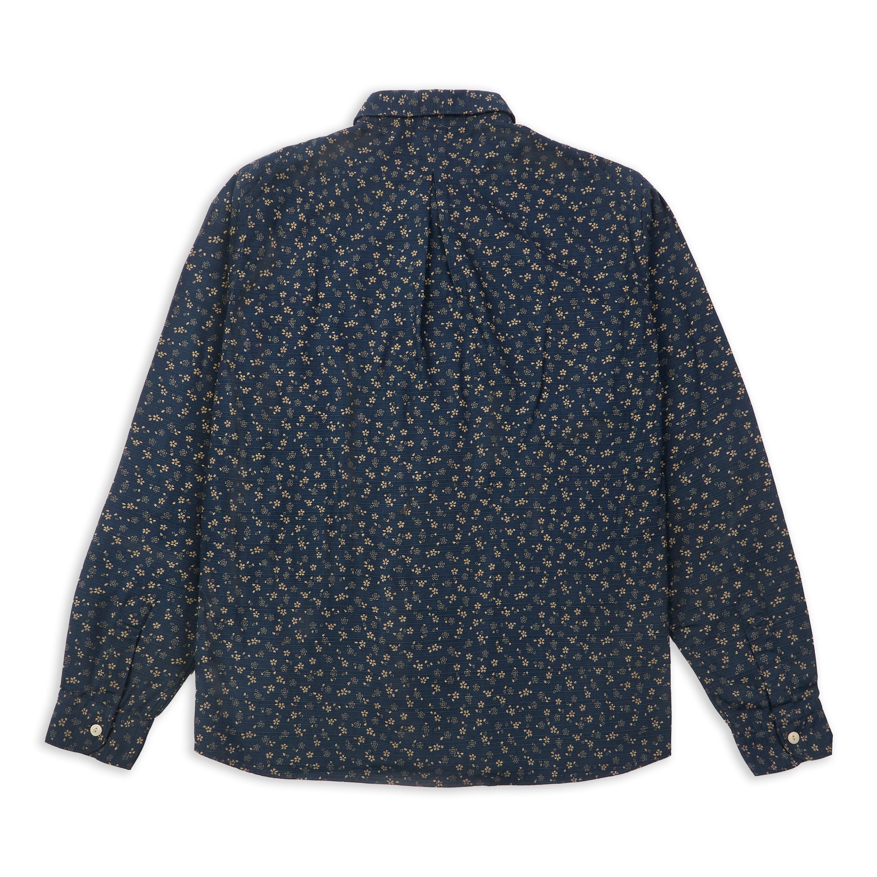  Mens Double Print Navy Shirt