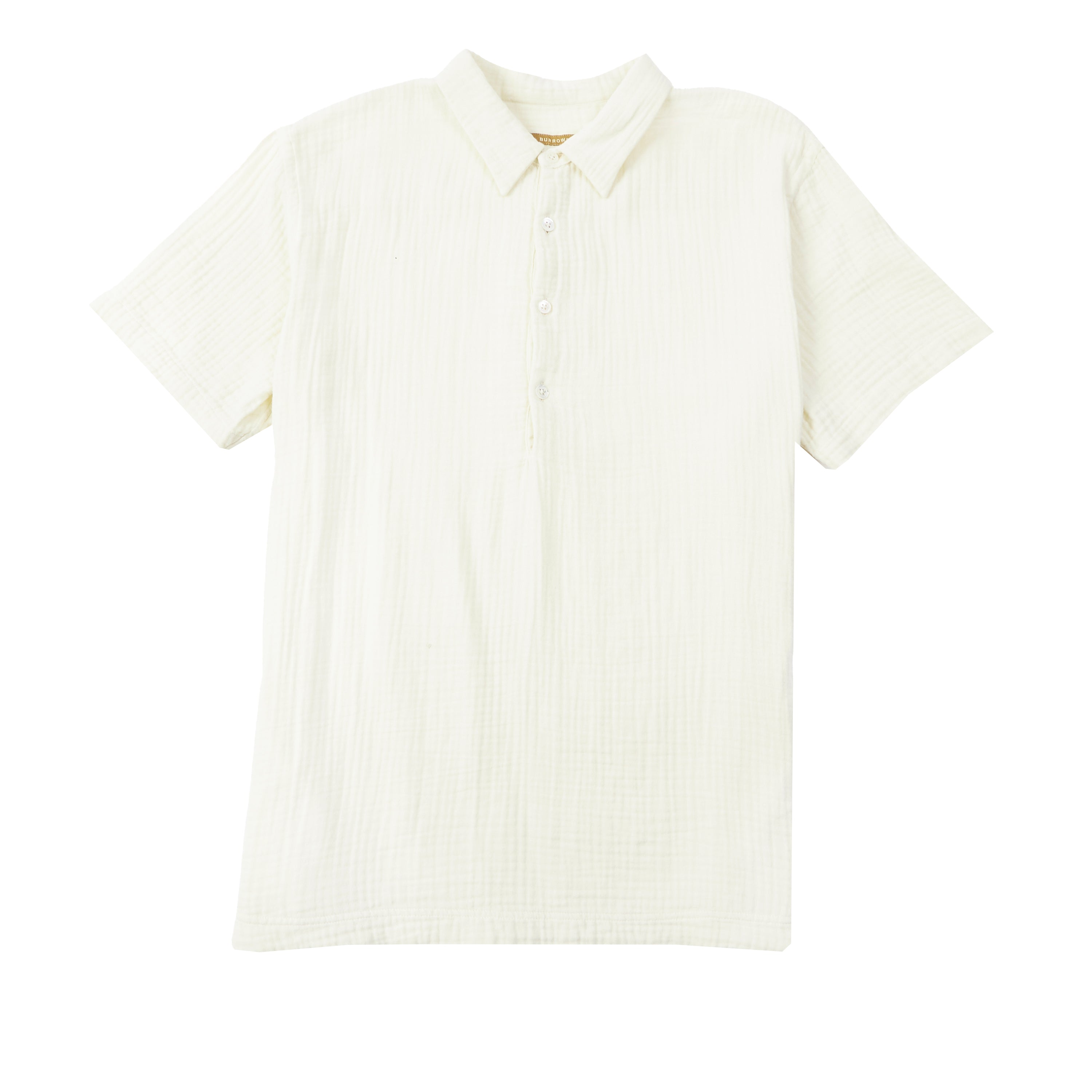 Short Sleeve Morton Shirt - Cream