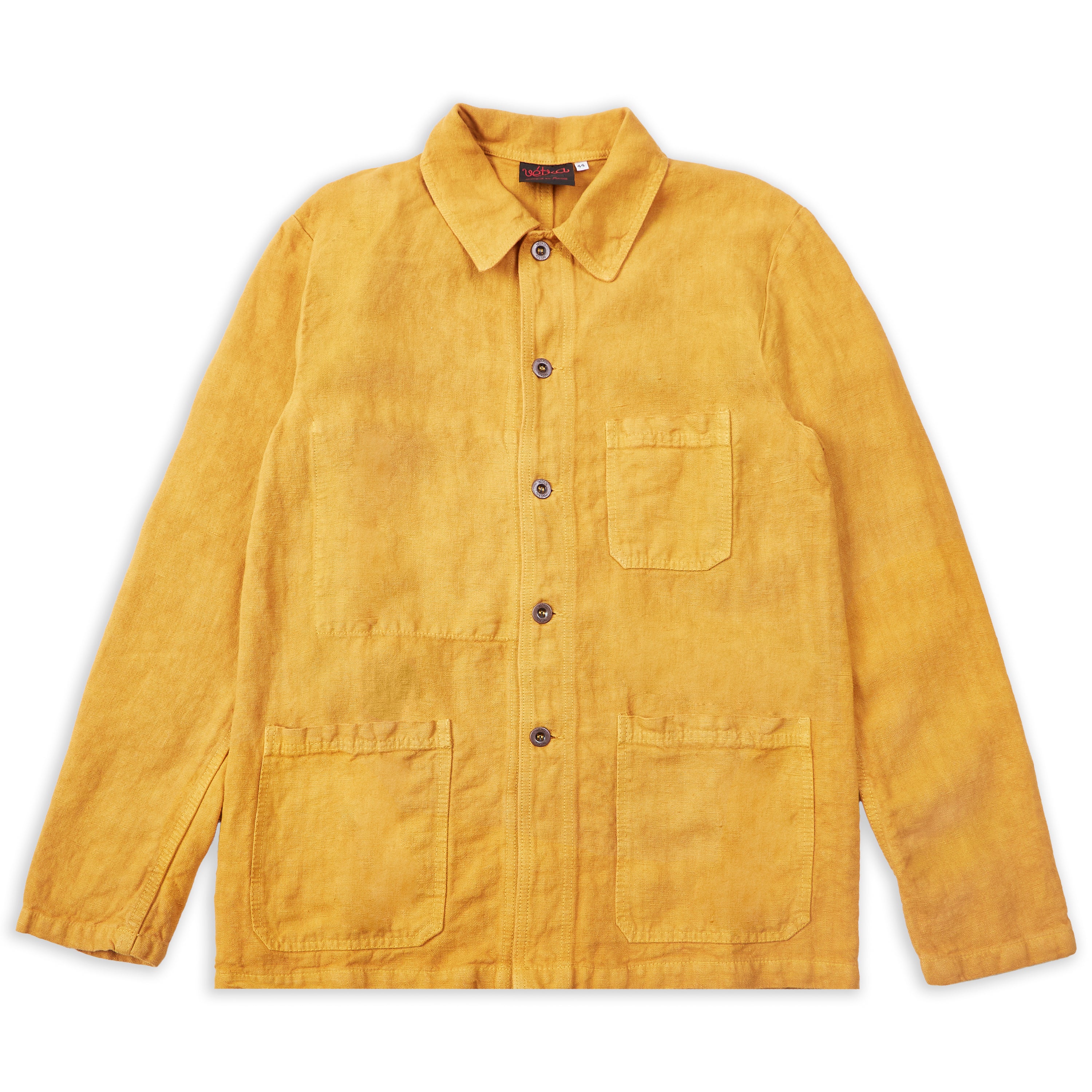 Vetra Heavy Linen Jacket - Corn