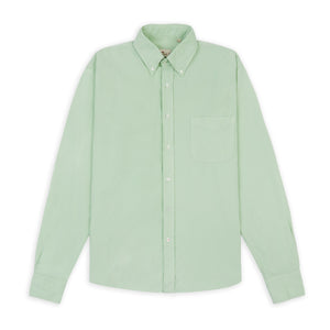 Burrows & Hare Button Down Baby Cord Shirt - Mint