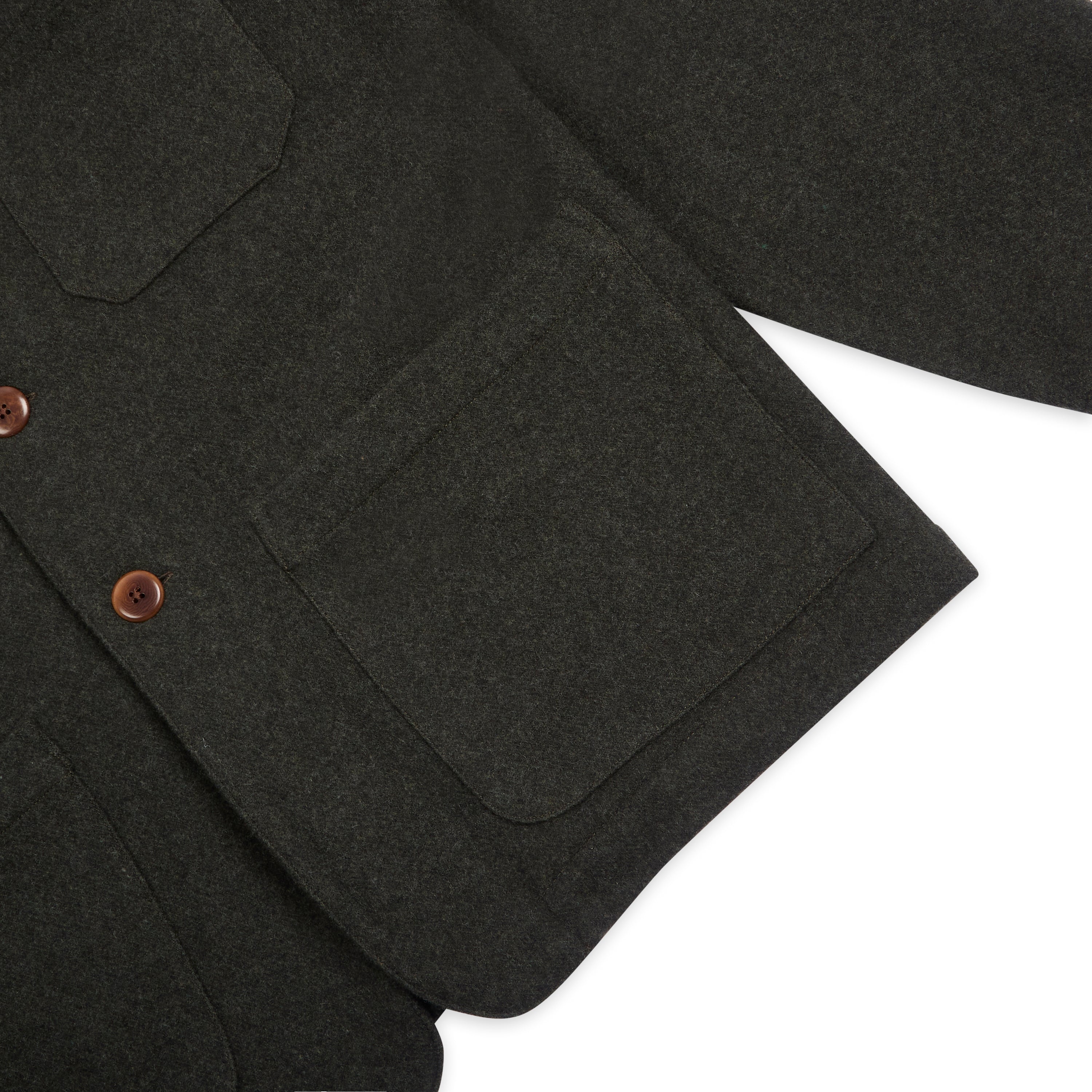 Cashmere & Wool Iffley Jacket - Loden