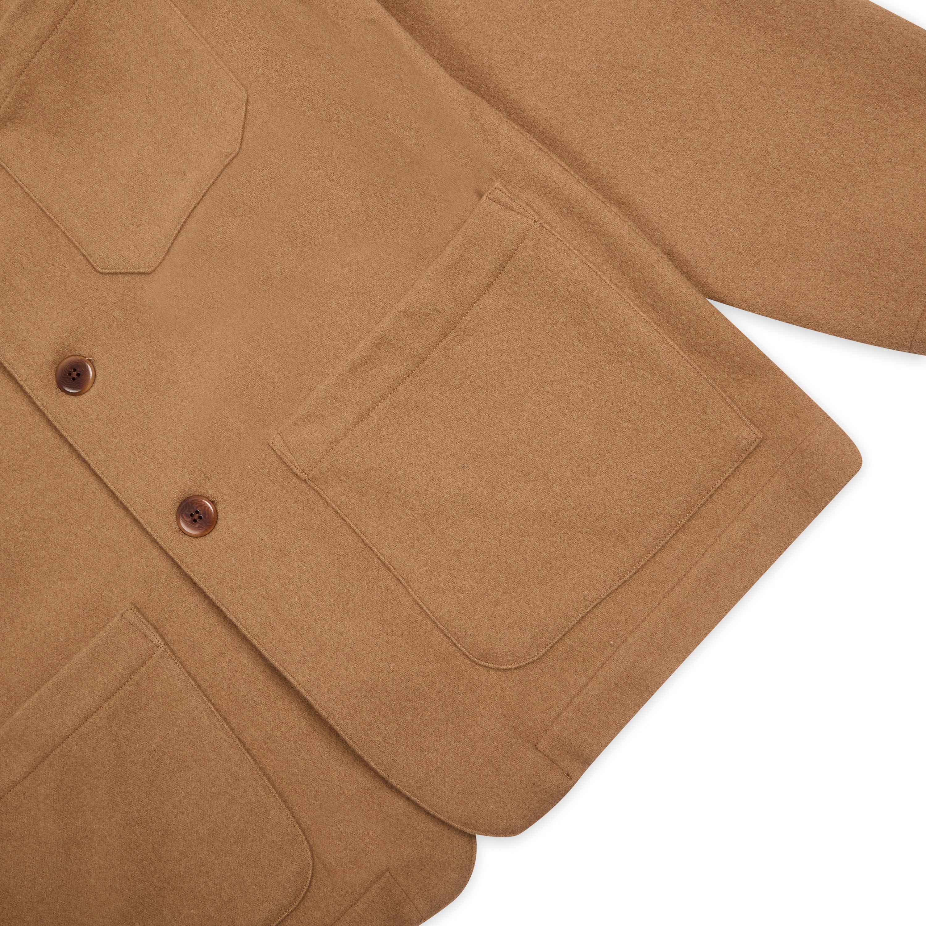 Cashmere & Wool Iffley Jacket - Camel