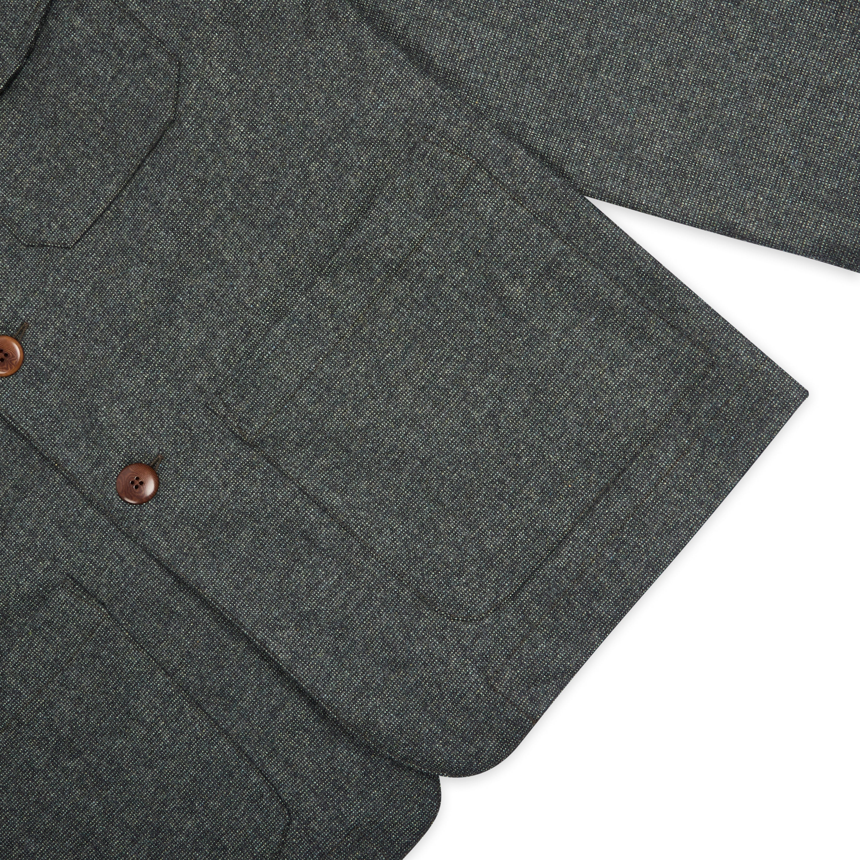 Wool Jericho Jacket - Green