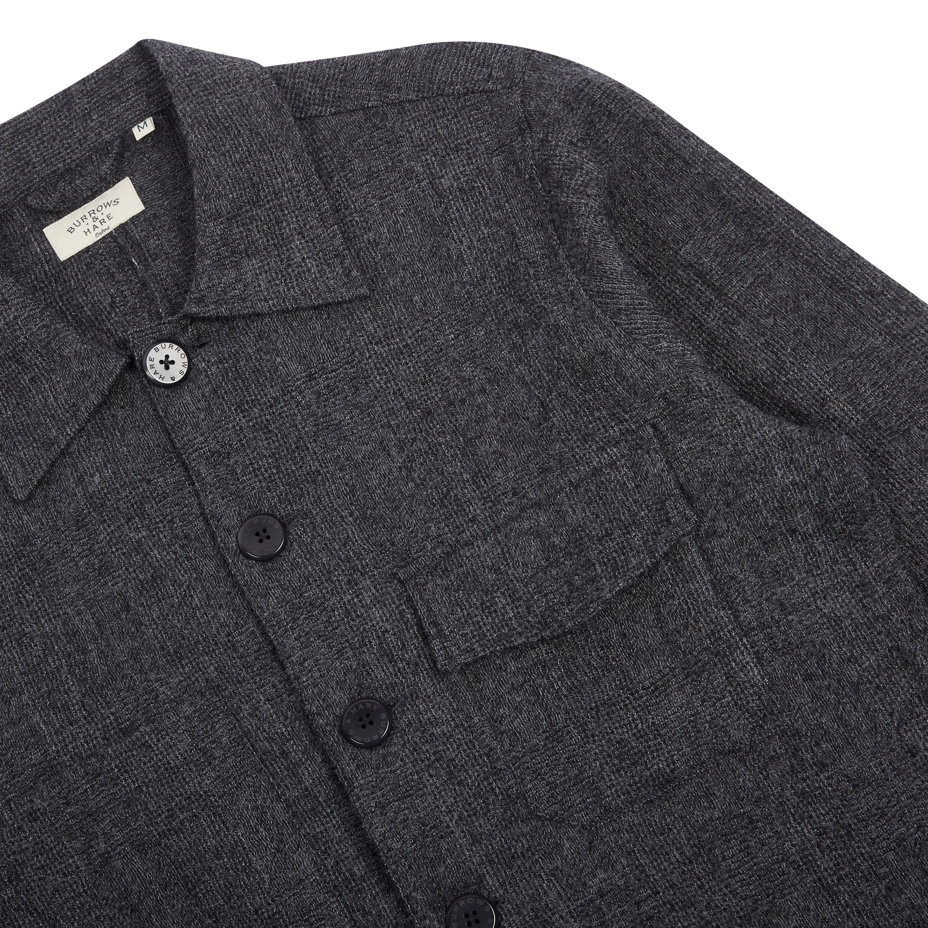 Wool Jericho Jacket - Dark Grey