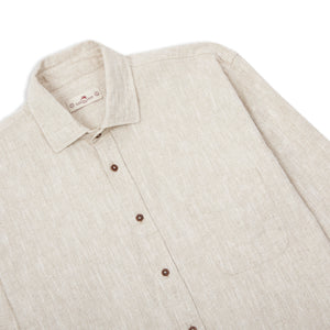 Burrows & Hare Linen Shirt - Beige