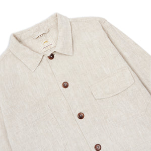 Burrows & Hare Linen Jacket - Beige