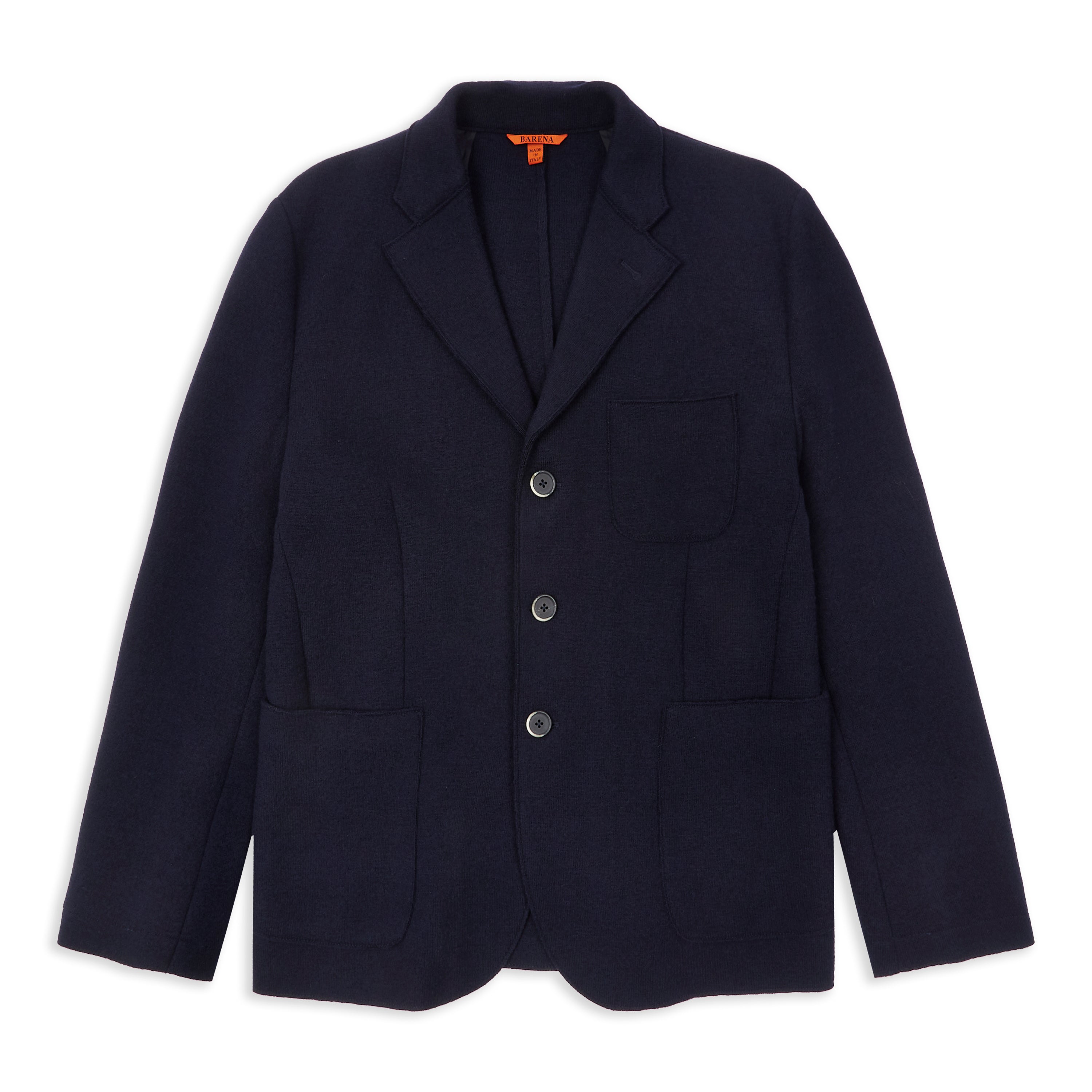 Barena Slanega Lanoso Jacket - Navy