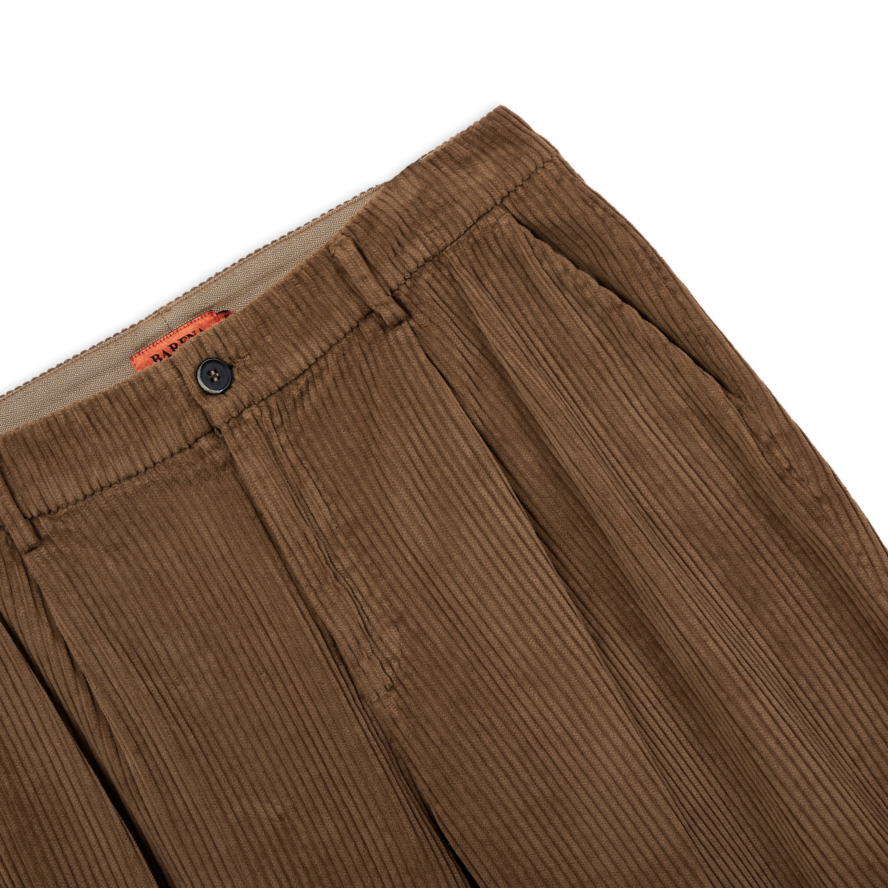 Gazara Trouser - Tabacco - Burrows & Hare