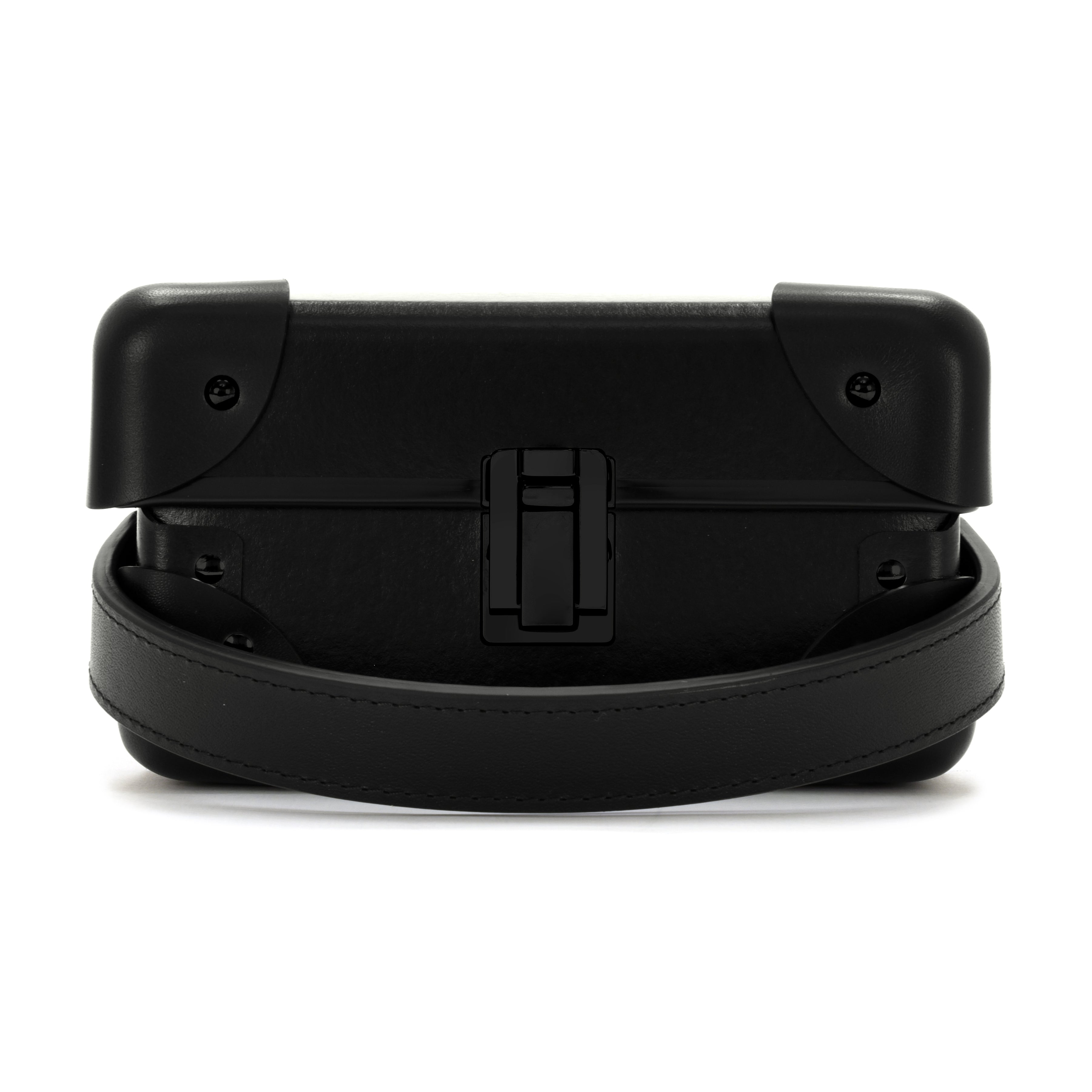 Centenary 3-Slot Watch Case - Black/Black