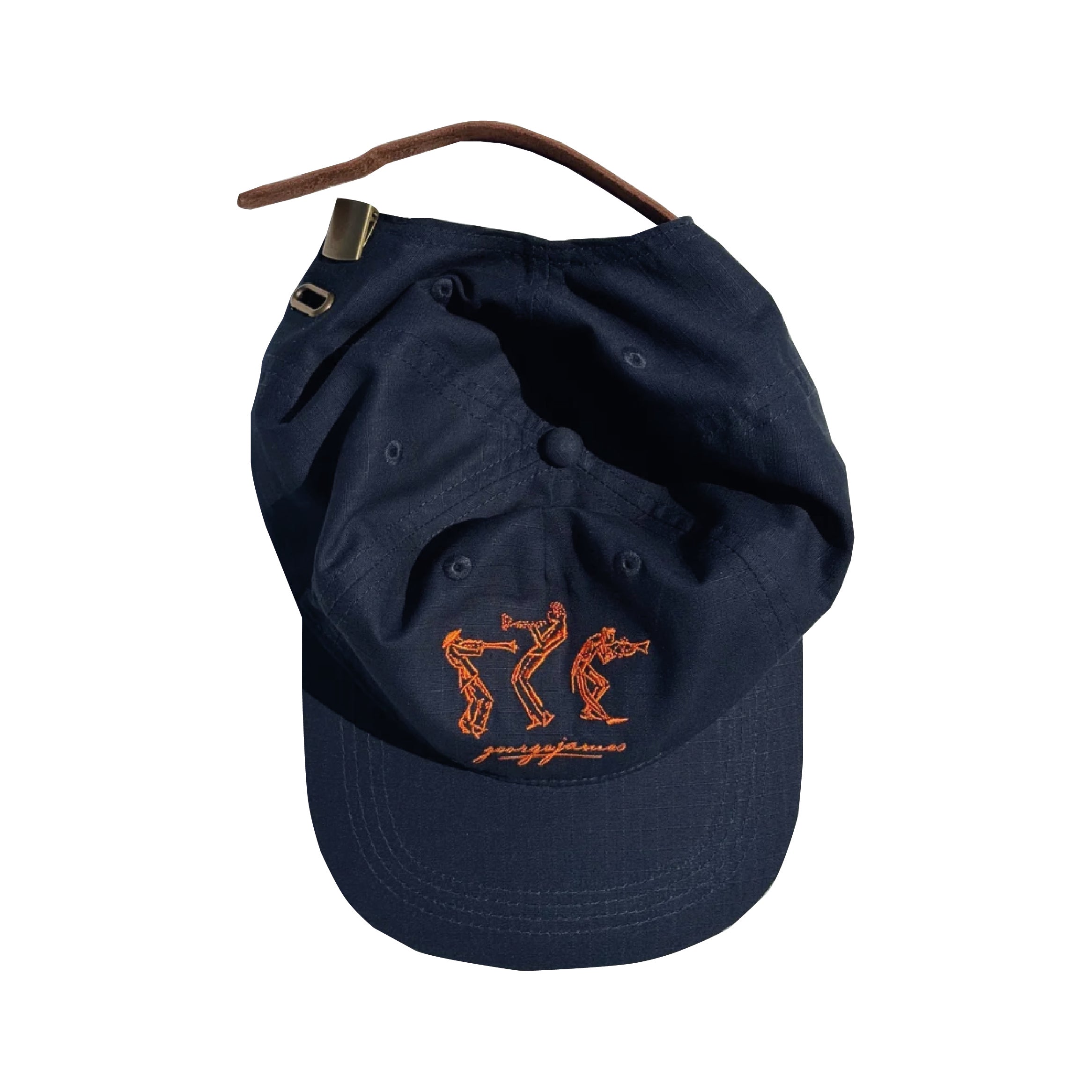 Ripstop Jazz Logo Cap - Navy