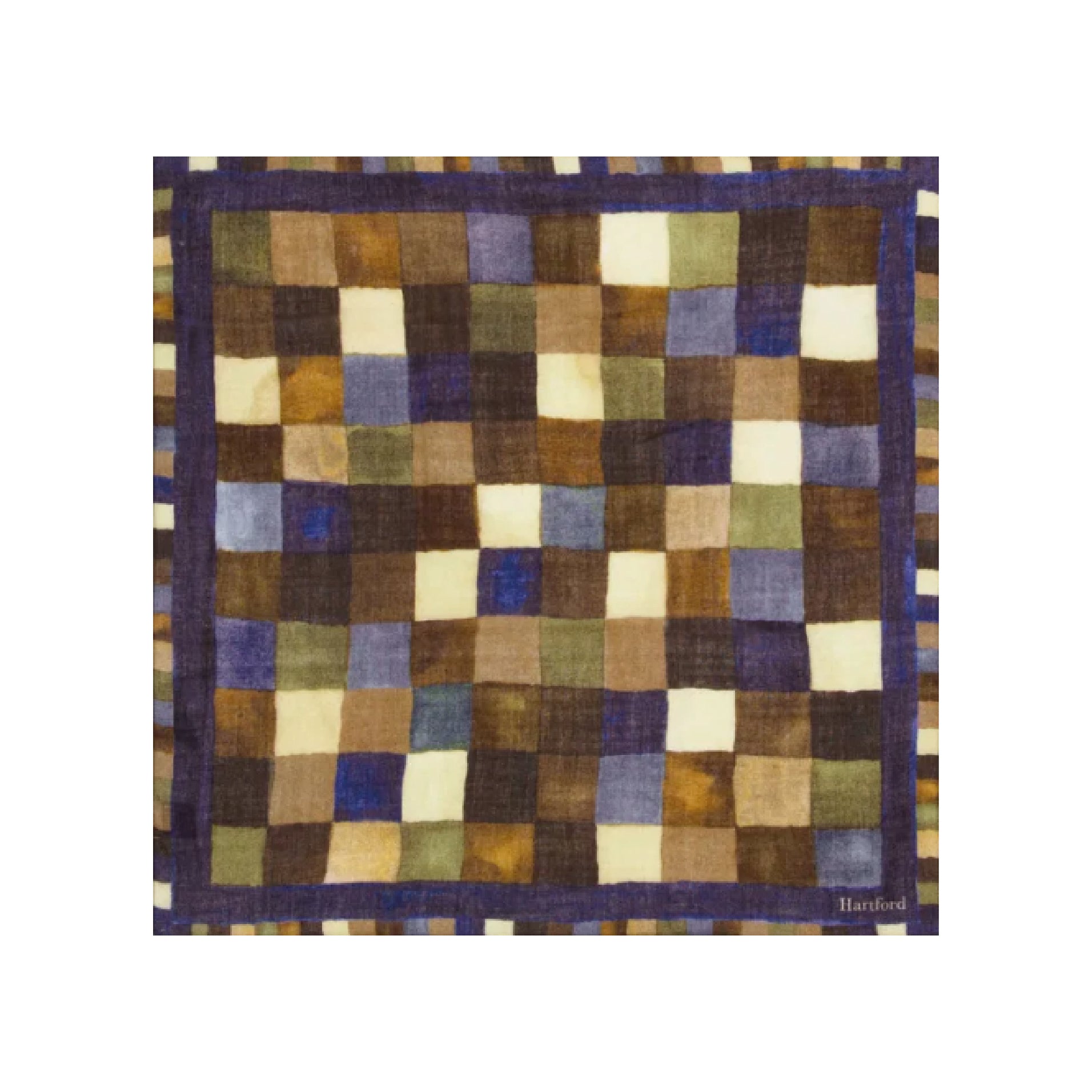 Geometric Bandana - Blue