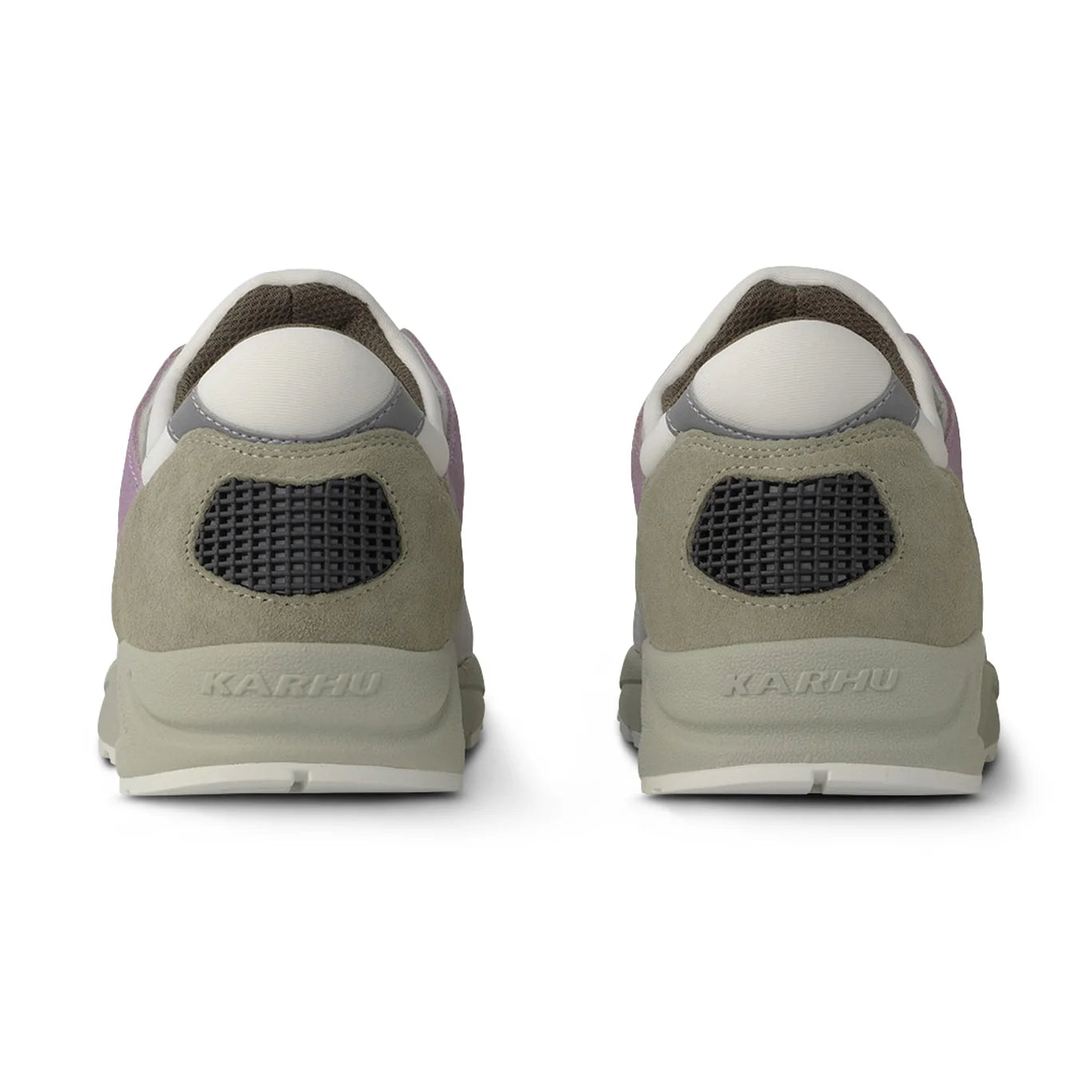 Karhu Aria 95 Trainer in Dawn Blue and Orchid Petal — top view