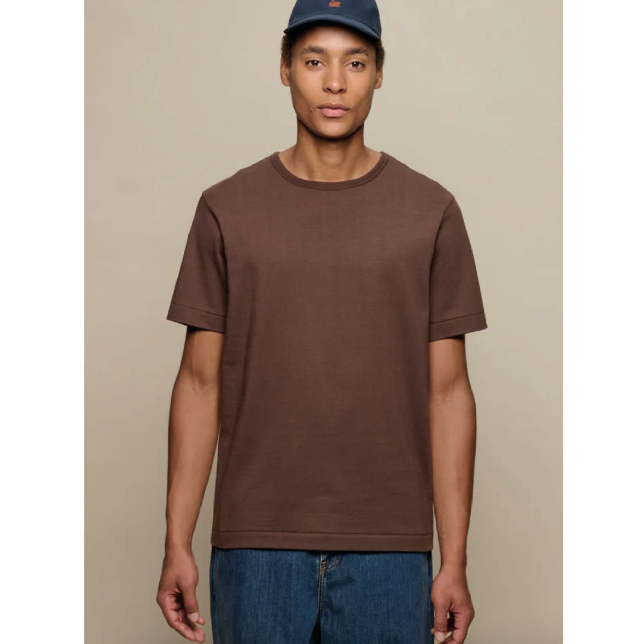 Mid-Century Machine Refined Fit T-Shirt - Chocolate
