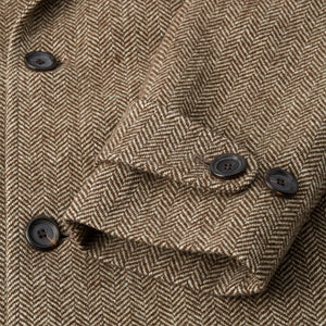 Oliver Spencer Whittaker Albion Coat Beige Burrows Hare