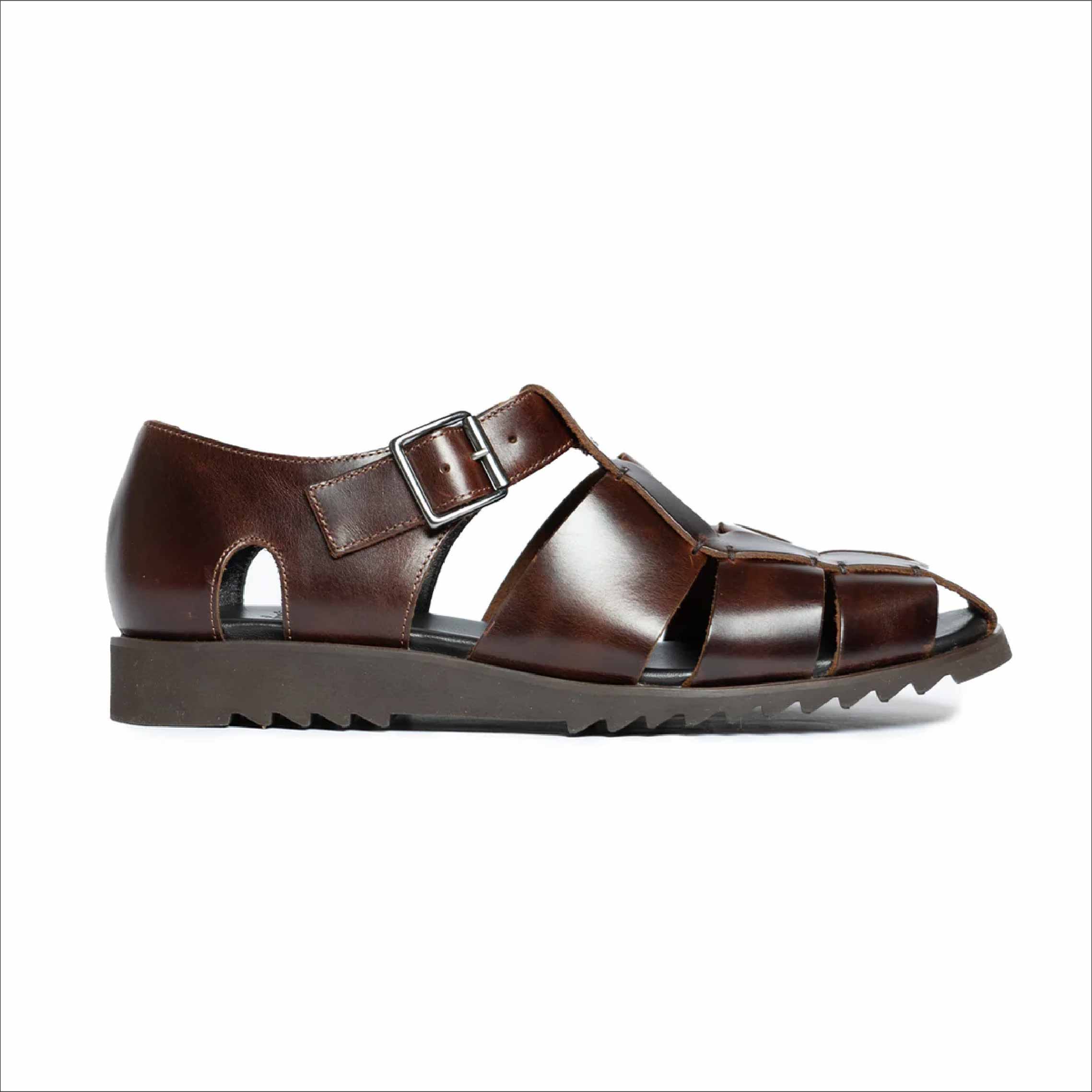 Paraboot Pacific - Lisse America sandals in leather.