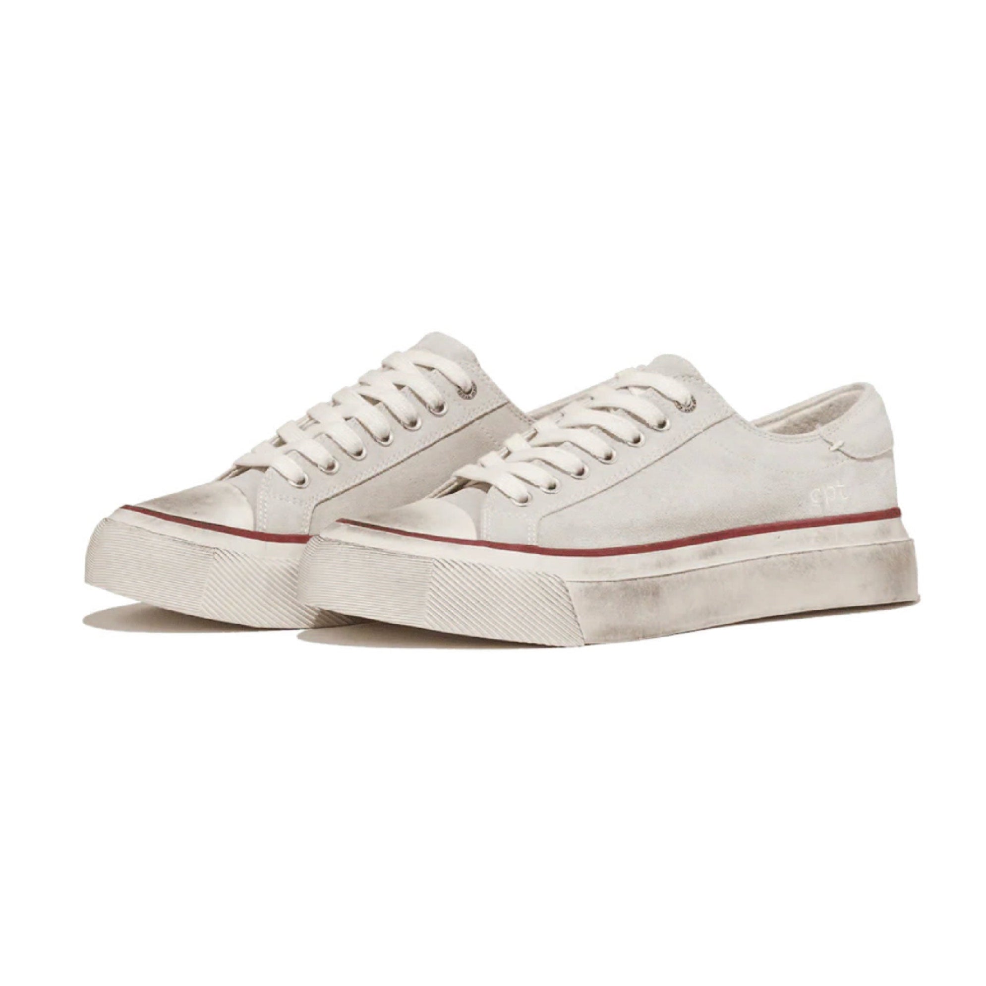 Dive Vintage by East Pacific Trade in Cream/Red — lateral side view