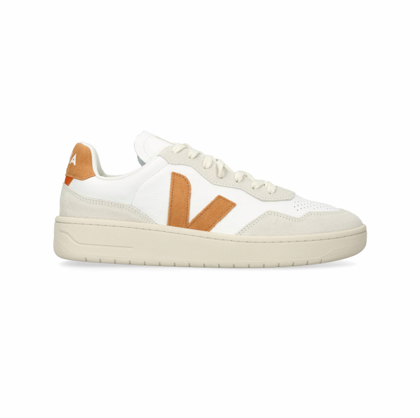 V-90 Leather Trainer - Extra White Umber