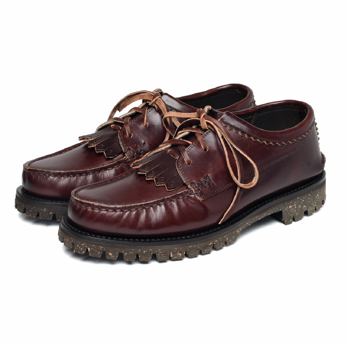 Yuketen Blucher Cortina Sole - Dark Brown