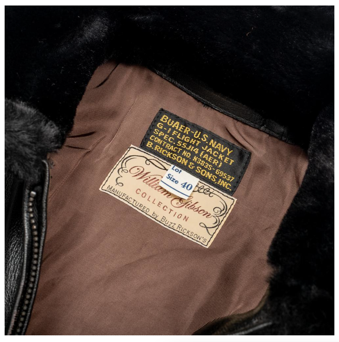 Black AN6552 Goatskin