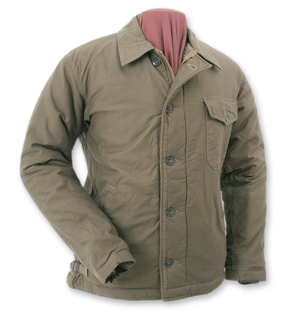 A-2 Deck Jacket "U.S. Navy" - Olive Drab
