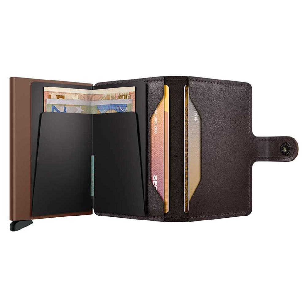 RFID Miniwallet Original - Chocolate