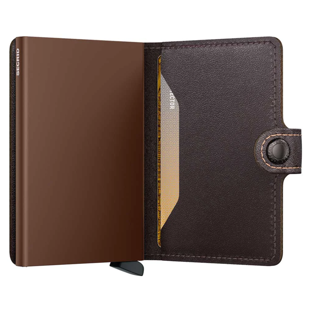 RFID Miniwallet Original - Chocolate