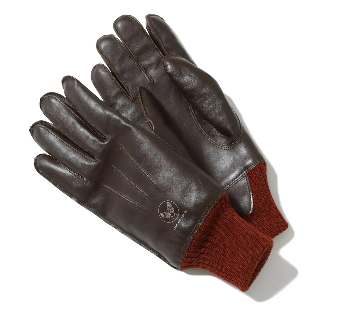Type A-10 Glove - S/Brown x Red Rib