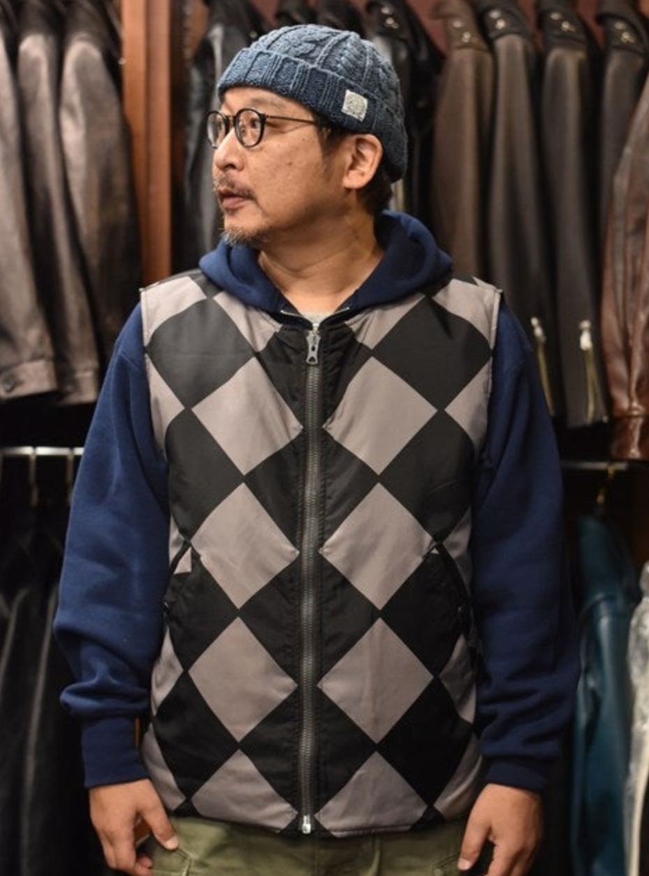 Black Line Crewman Vest (Mod) Reversible - Grey/Black