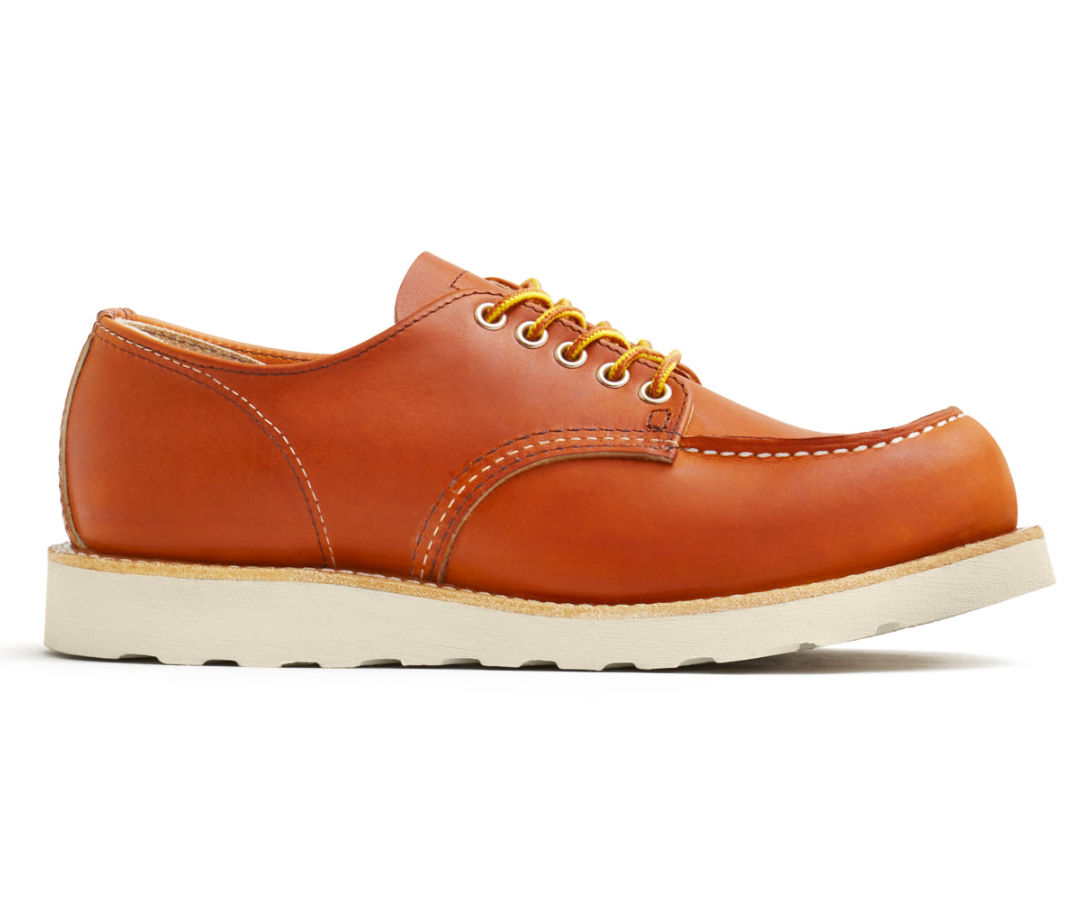 Red Wing Shop Moc Oxford in Oro Legacy Leather | Burrows & Hare