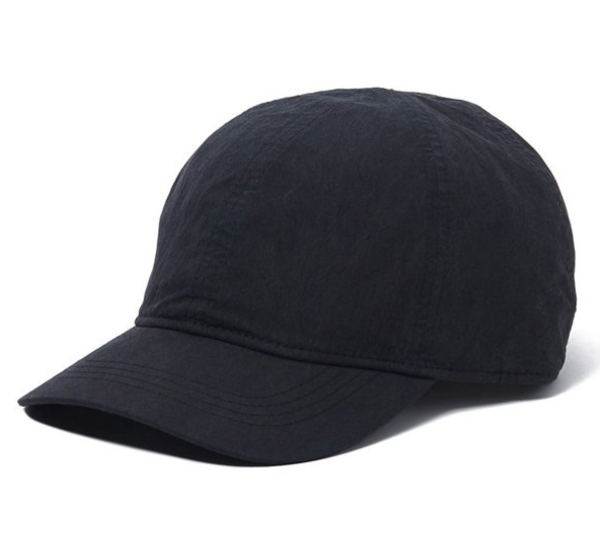 Snow Peak Indigo C/N Cap - Black in Black | Burrows & Hare