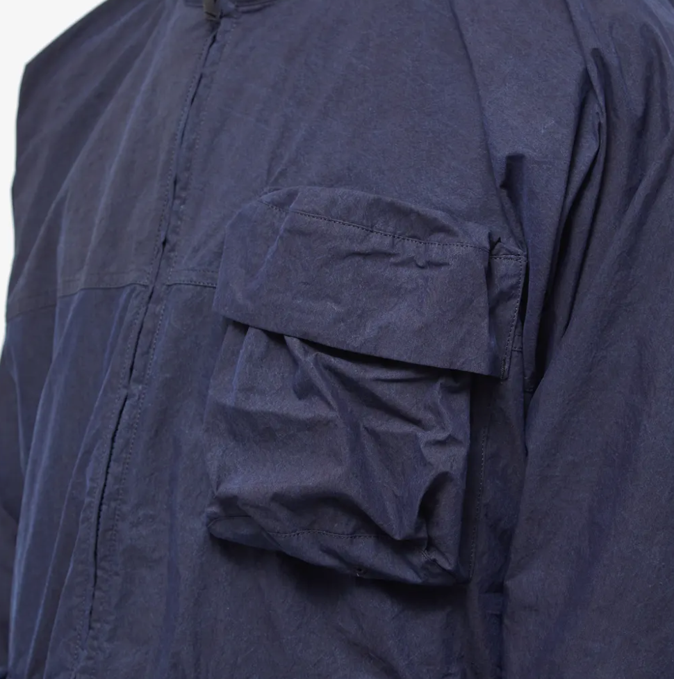 Snow Peak Indigo C/N Parka - Indigo in Indigo — view 4 of 6 | Burrows & Hare