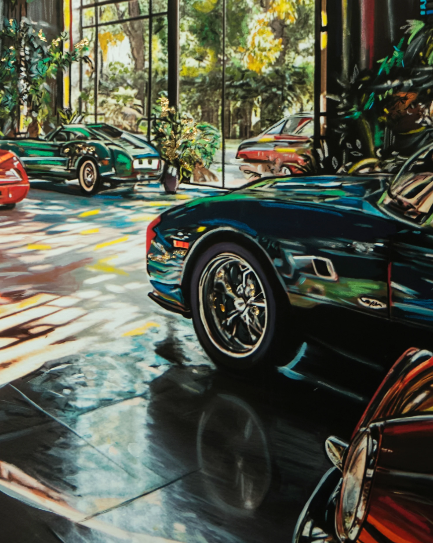 House of Cars - Artist Edition Art Print | Signed & Hand Embellished