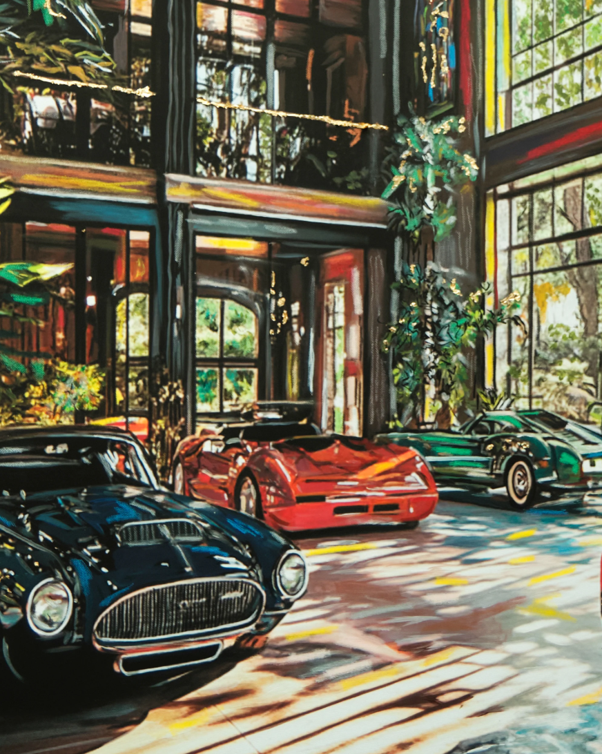 House of Cars - Artist Edition Art Print | Signed & Hand Embellished
