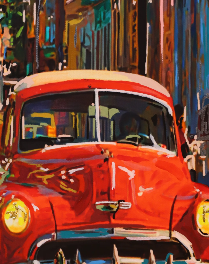 The Long Way Round - Limited Edition Art Print | Signed, Numbered & Hand Embellished