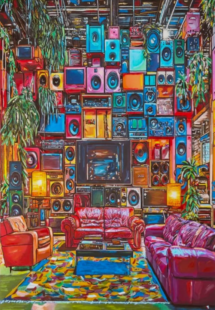 House of Music - Artist Edition Art Print | Signed & Hand Embellished