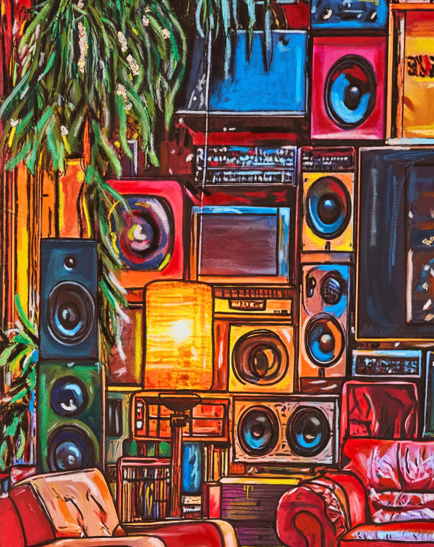 House of Music - Artist Edition Art Print | Signed & Hand Embellished