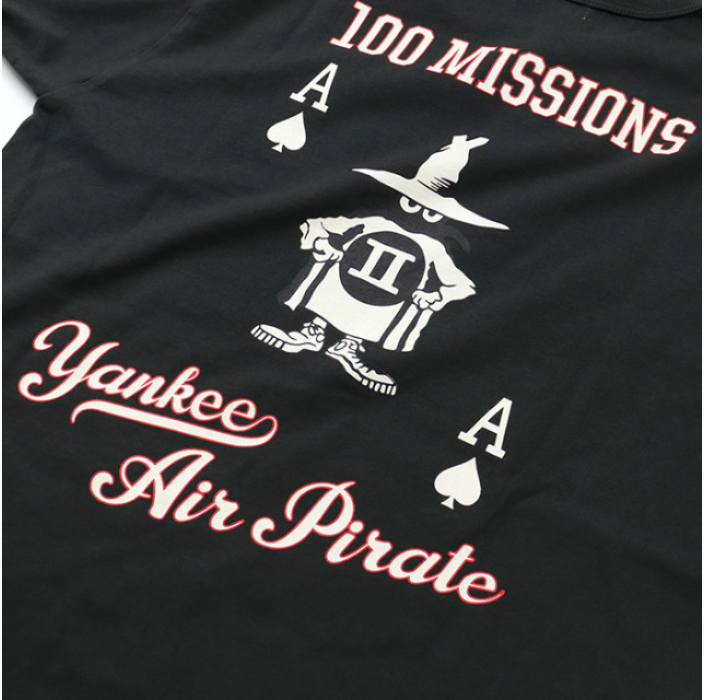 T-Shirt - Yankee Air Pirate - Black