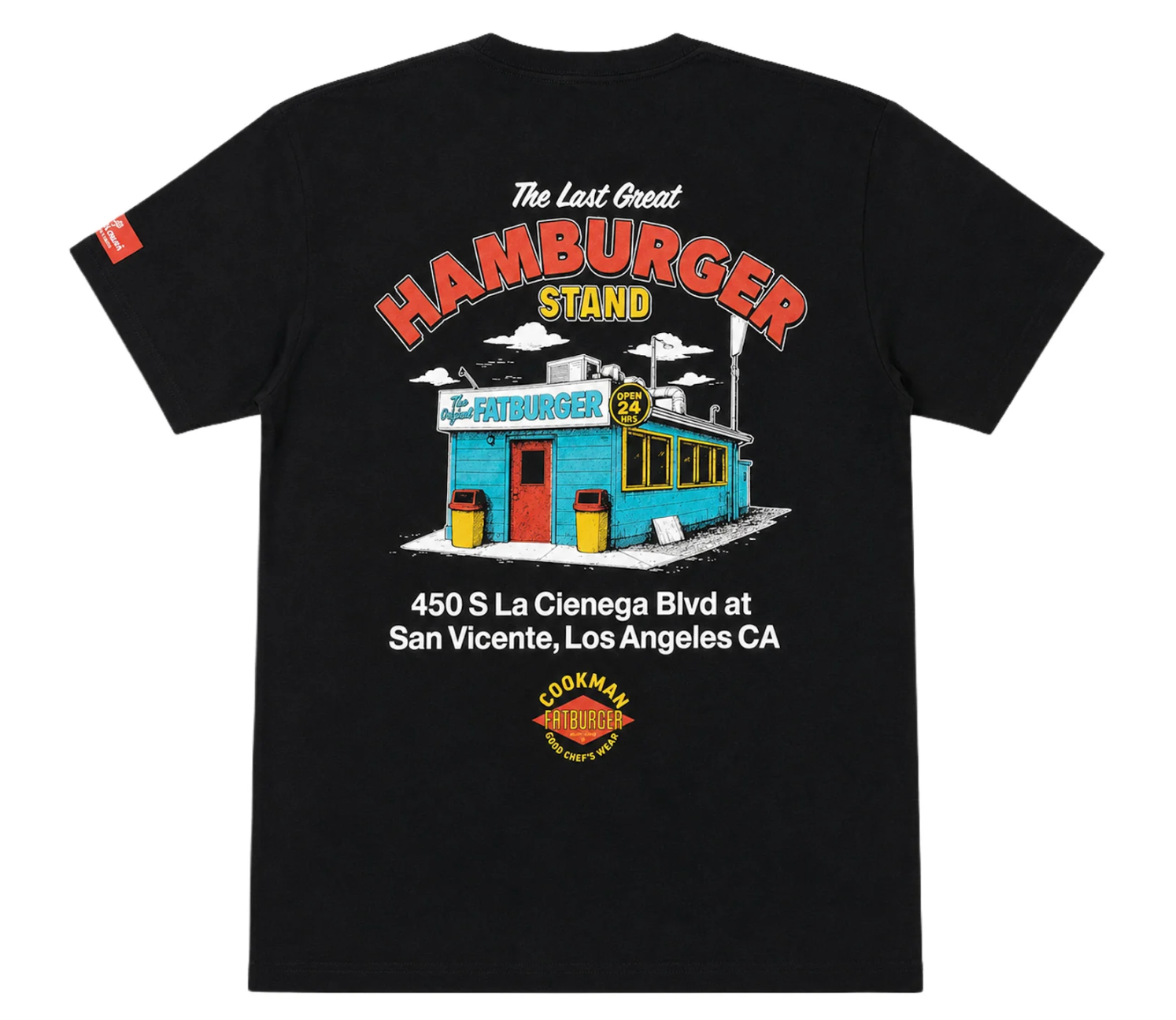 T-Shirt Fatburger First Location - Black