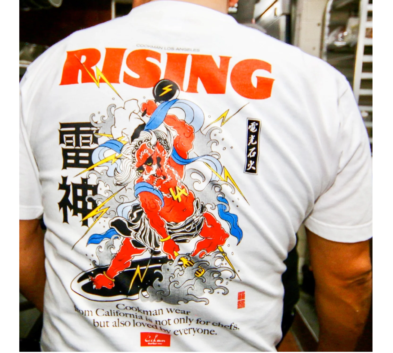 T-Shirt Rising - White