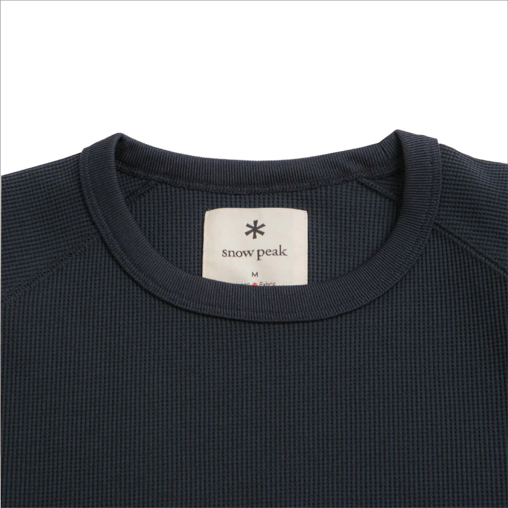 Dry Waffle T-Shirt - Dark Navy