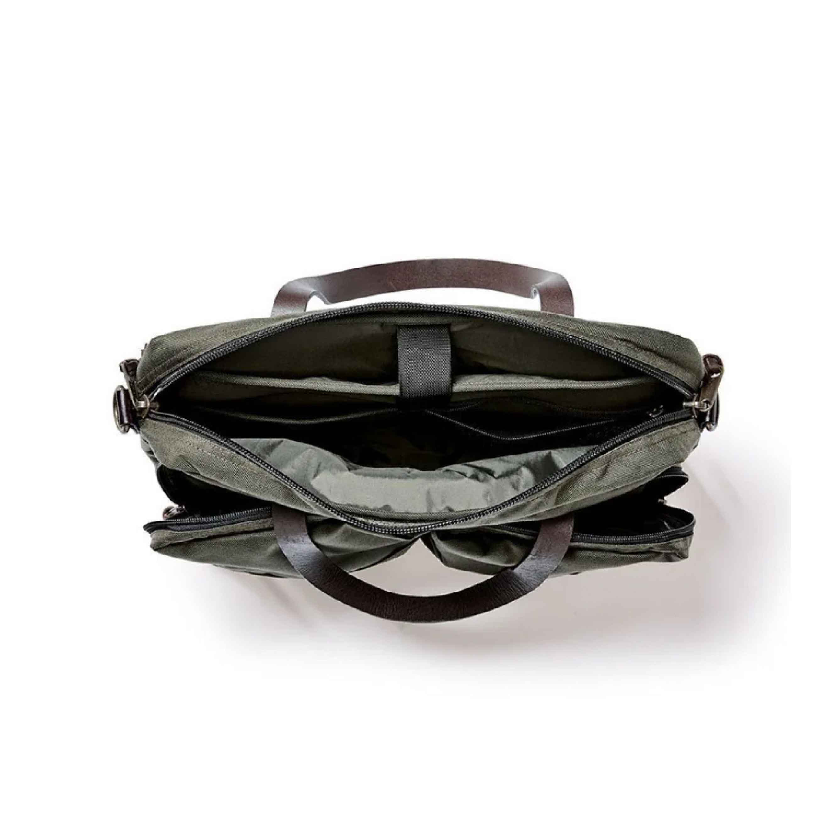 Dryden Briefcase - Otter green