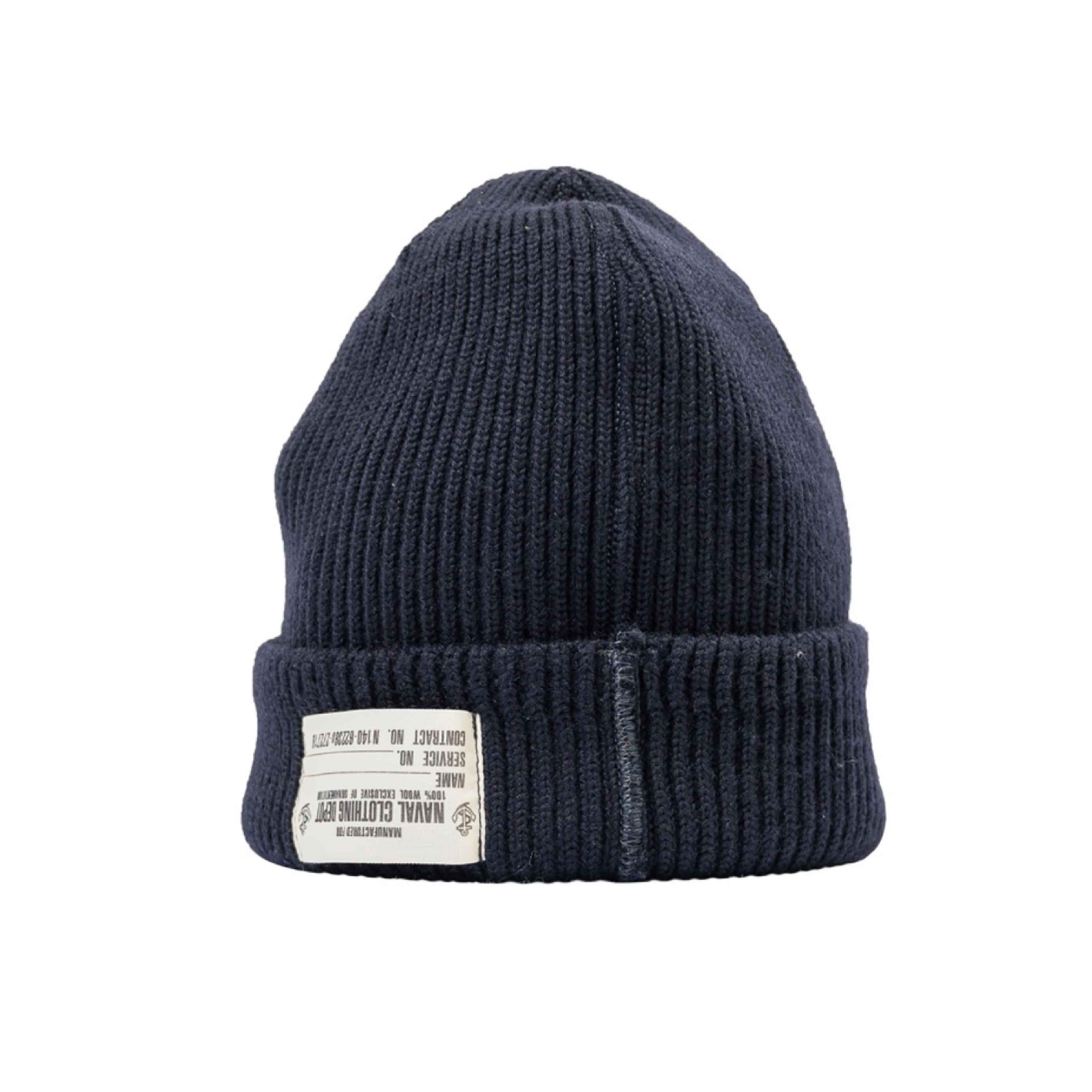 Cotton Watch Cap - Navy
