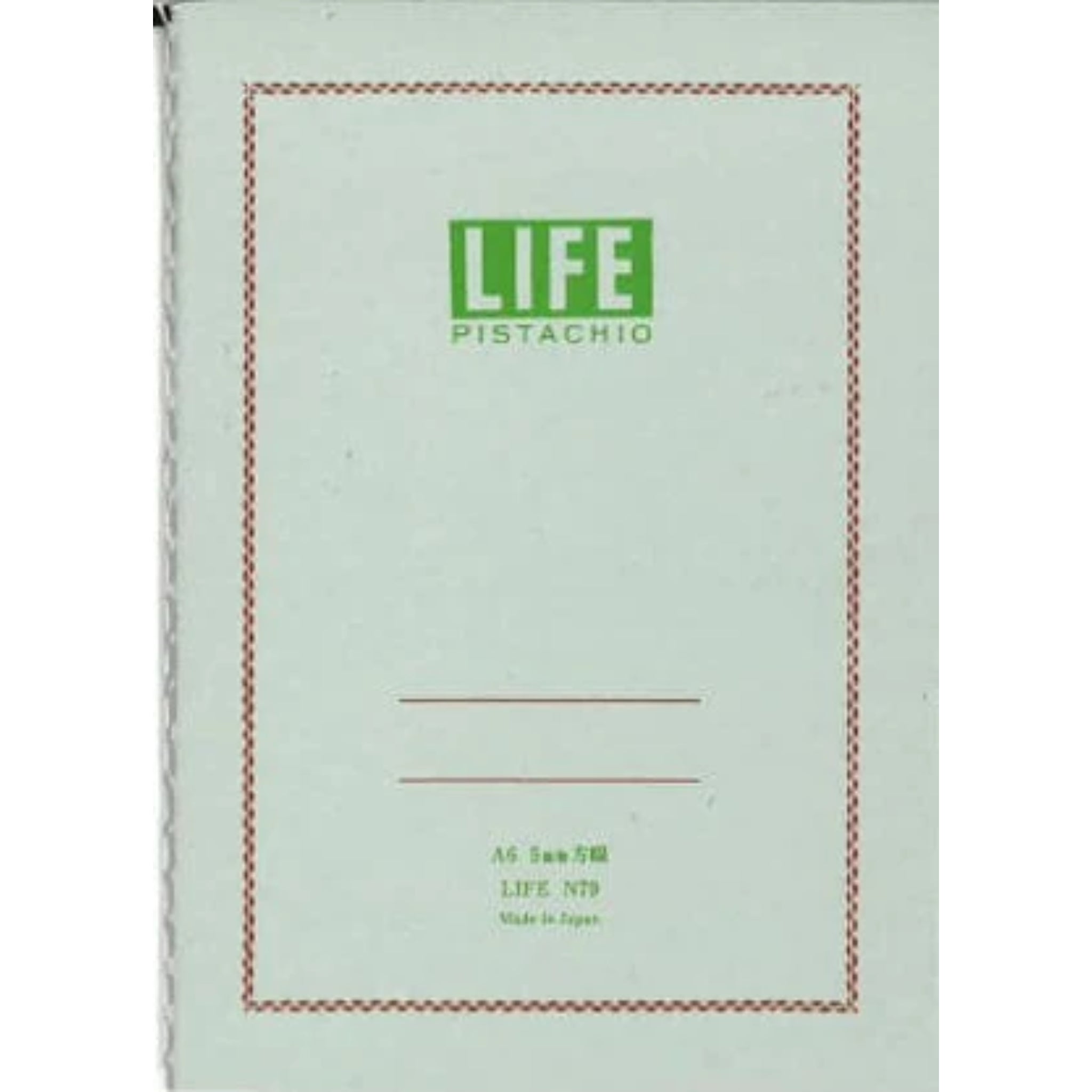 Life Pistachio Notebook - A6