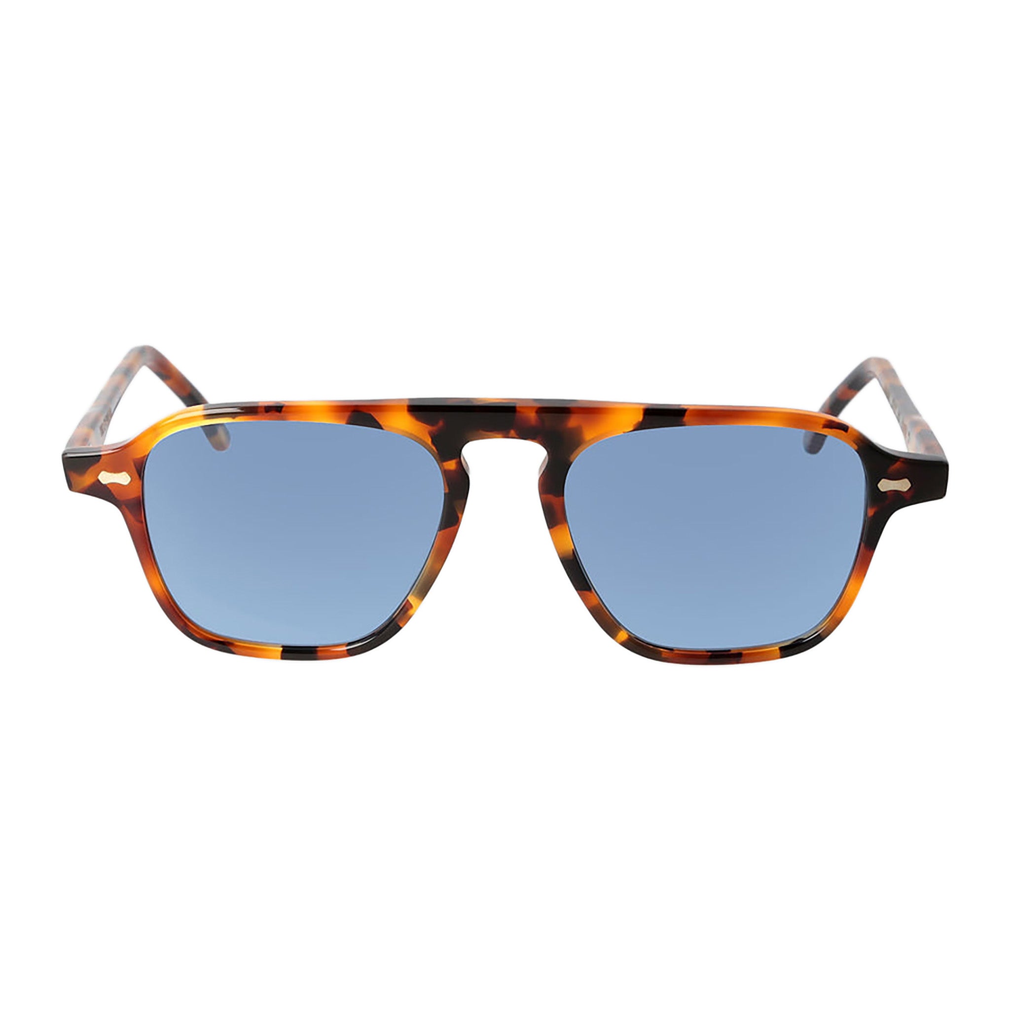 TBD Eyewear Panama Sunglasses - Amber Tortoise/Blue