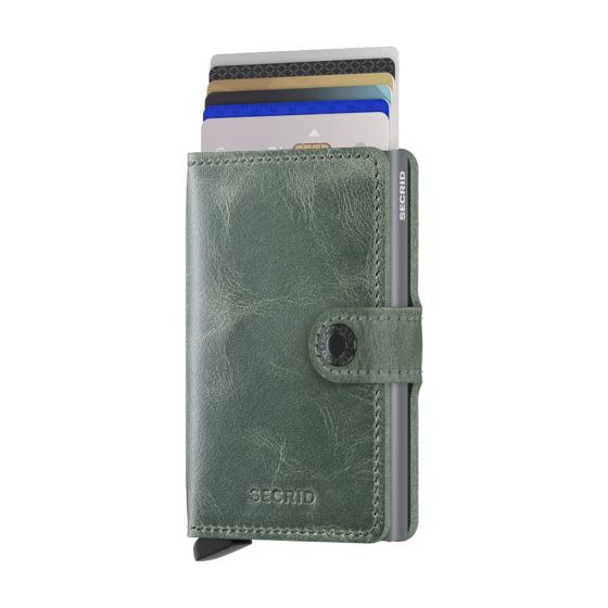 RFID Miniwallet - Vintage Sage