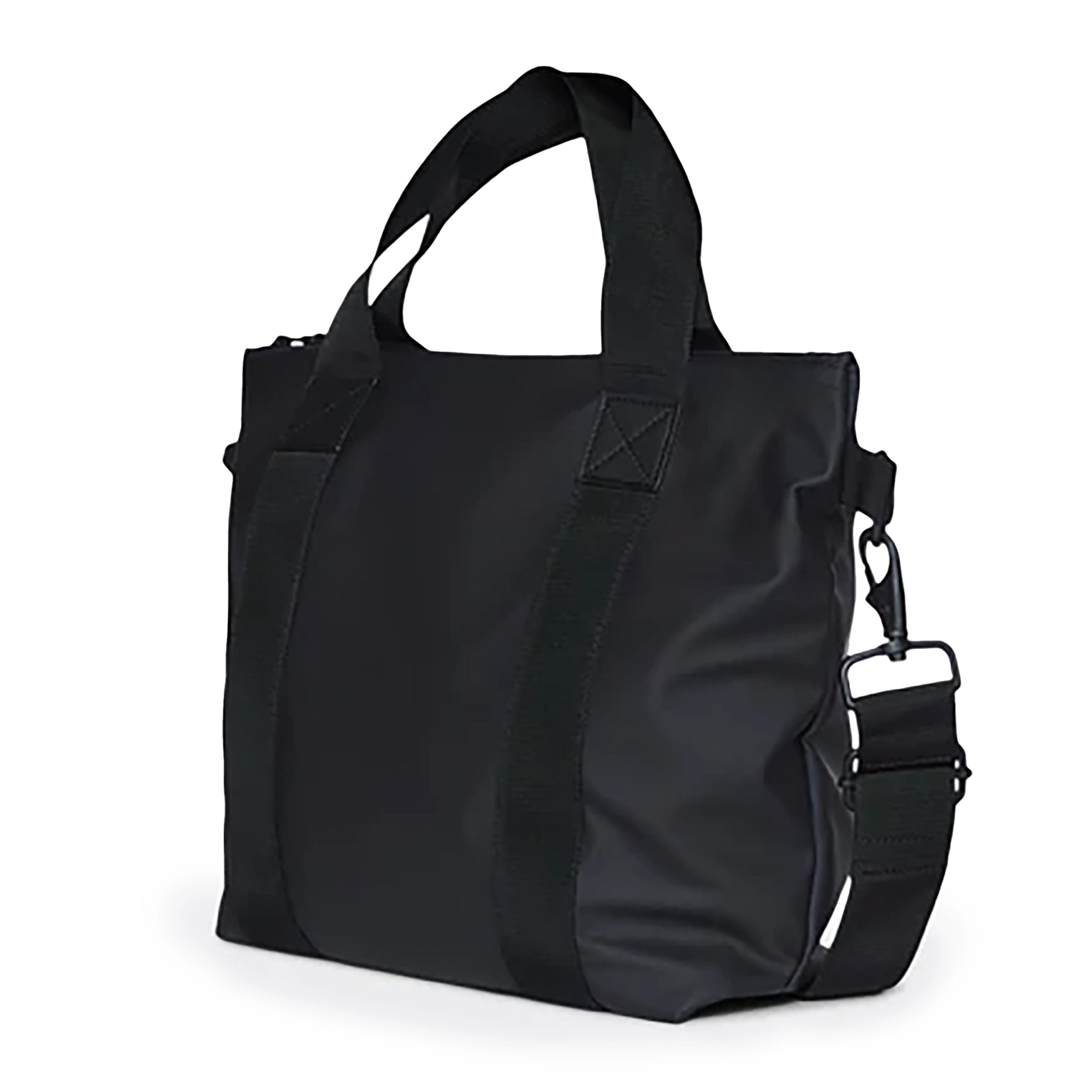 Rains Tote Bag Mini - Black - Burrows and Hare