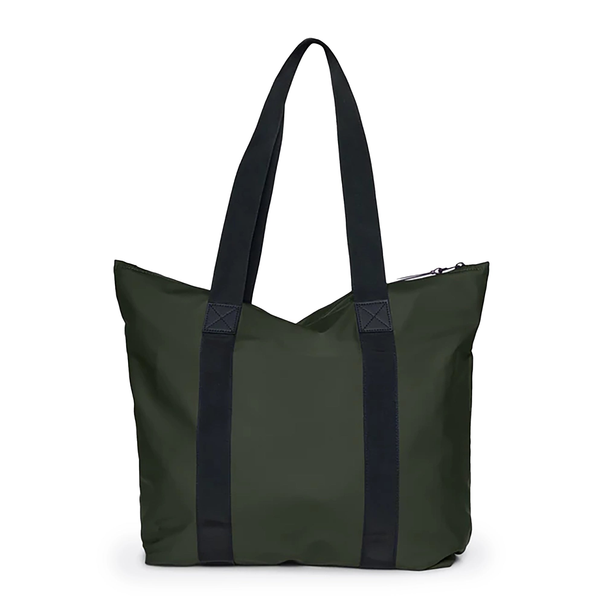 RAINS Waterproof Tote Rush Bag - Green - Burrows and Hare