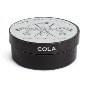 Burrows and Hare Shaving Soap - Cola - Burrows and Hare