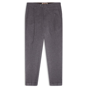 Burrows & Hare Check Trouser - Grey - Burrows and Hare